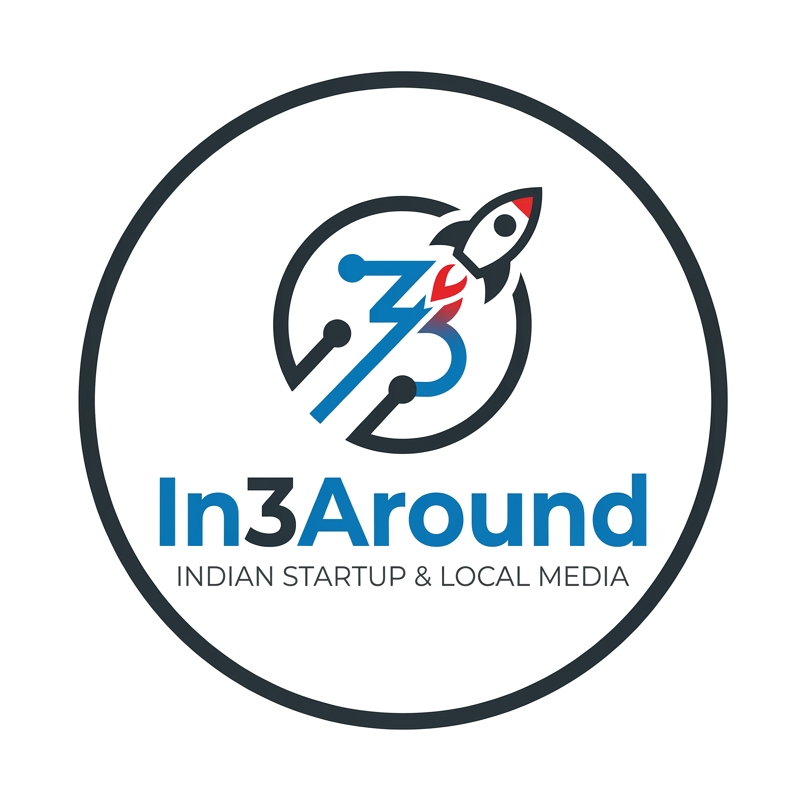 In3Around logo design done by Tumkurlab
